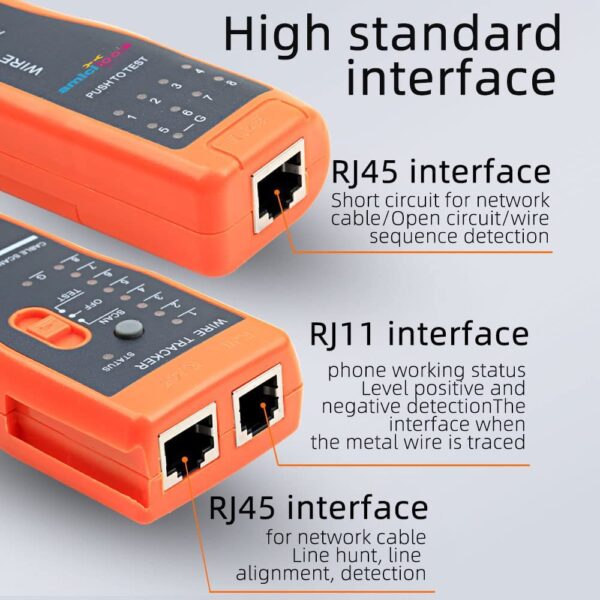 Wire Tracker, Cable Break Point Tester for Network Cable(demo listing ...